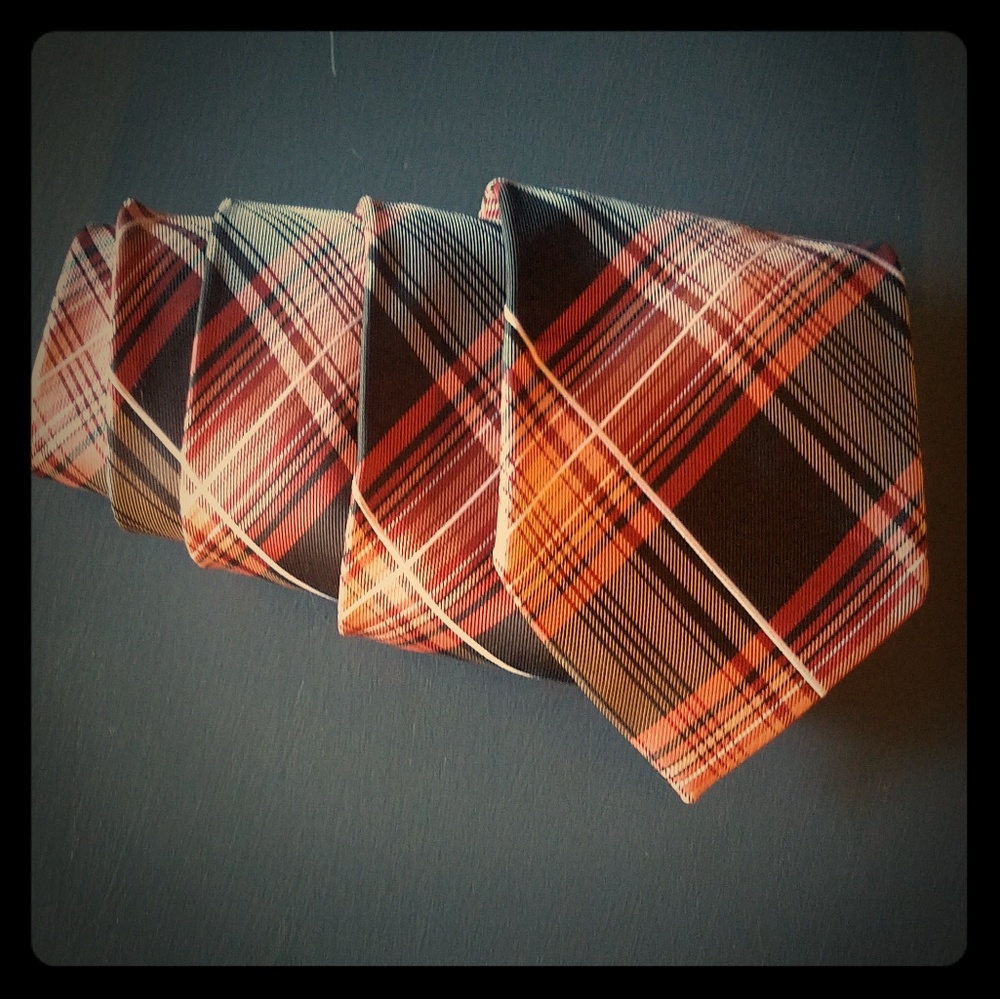 Valerio Garati Hand Made Plaid Tie